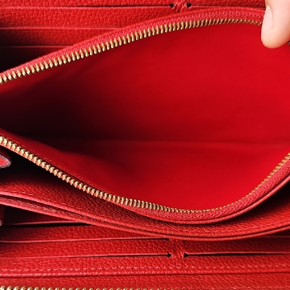 Limited Edition Louis Vuitton Black Leather Monogram Long Wallet - Picture 10 of 14